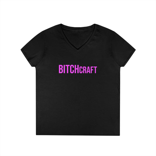 BITCHcraft V-Neck Tee
