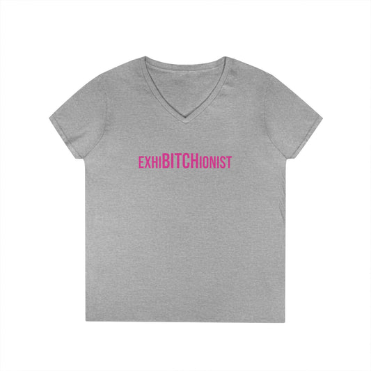 ExhiBITCHionist V-Neck Tee