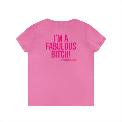 FaBITCHulous V-Neck Tee