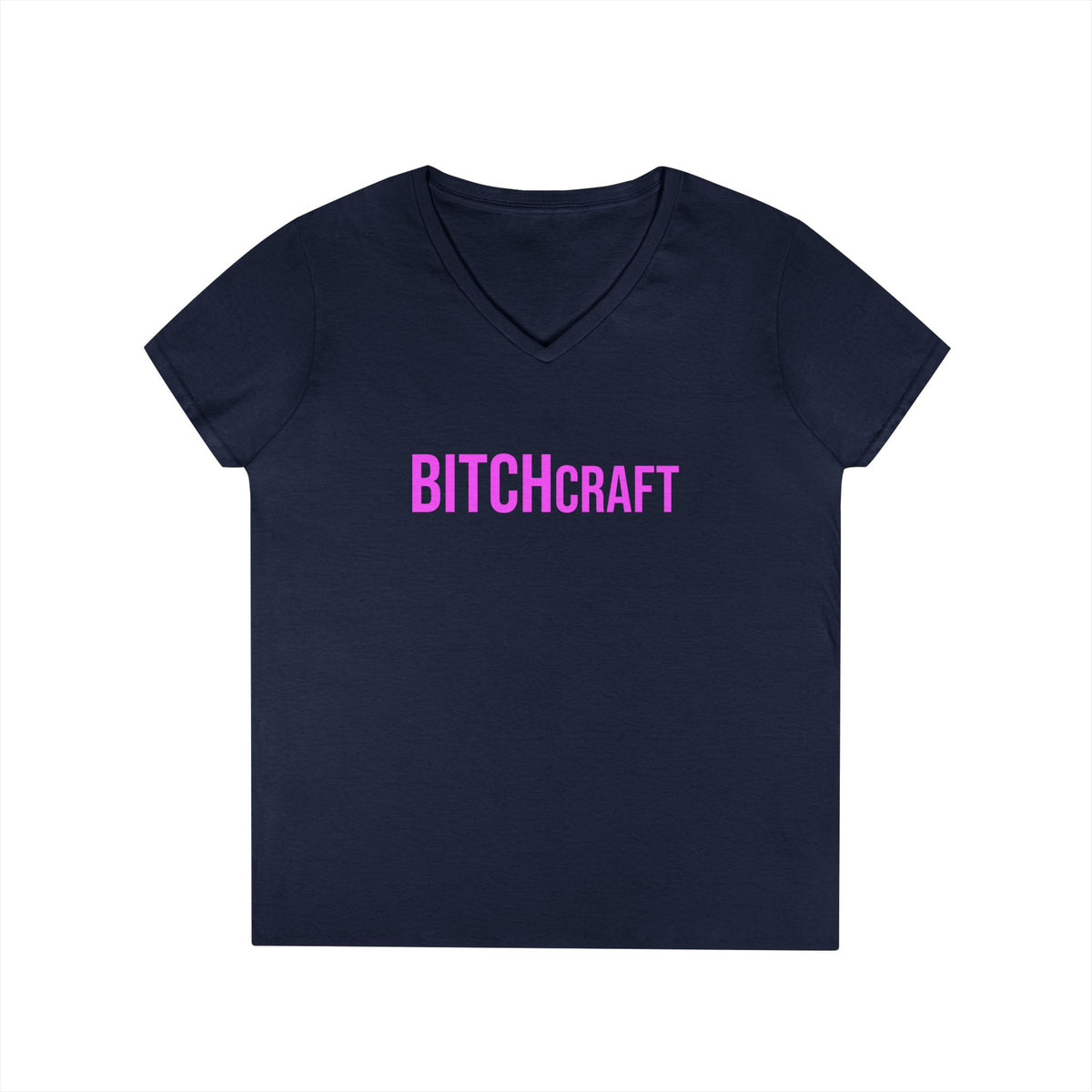 BITCHcraft V-Neck Tee