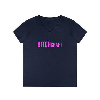 BITCHcraft V-Neck Tee