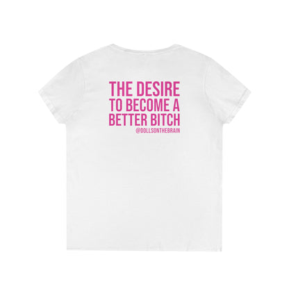 AmBITCHous V-Neck Tee
