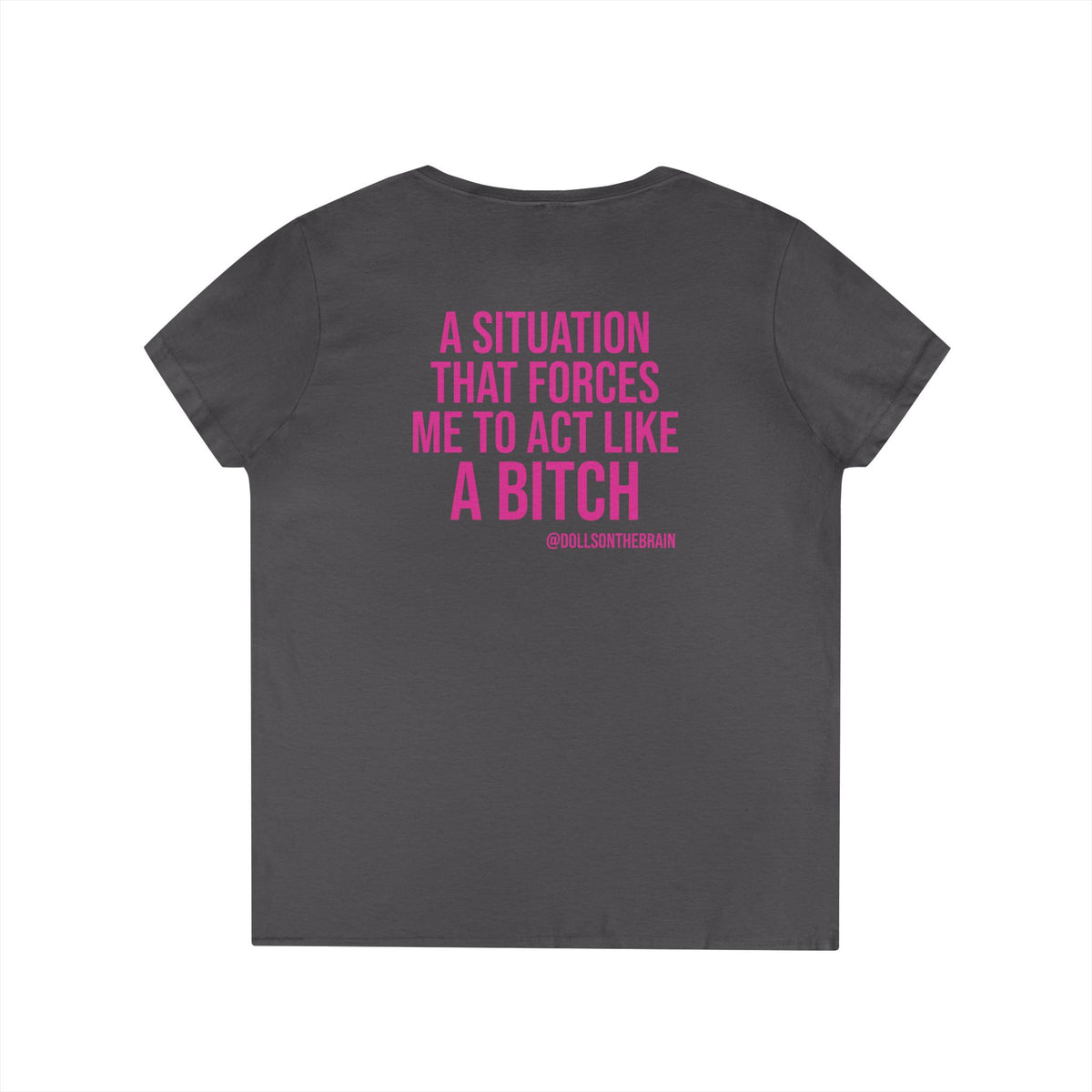 BITCHuation V-Neck Tee