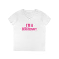 BITCHionary  V-Neck Tee