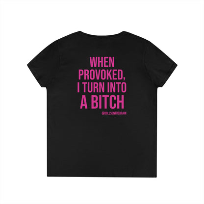BITCHpolar Disorder V-Neck Tee