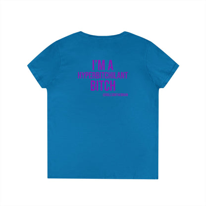 HyperBITCHilant V-Neck Tee