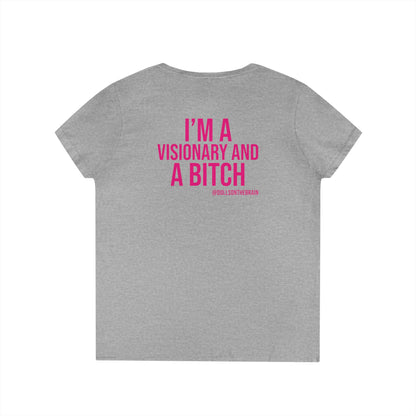 BITCHionary  V-Neck Tee