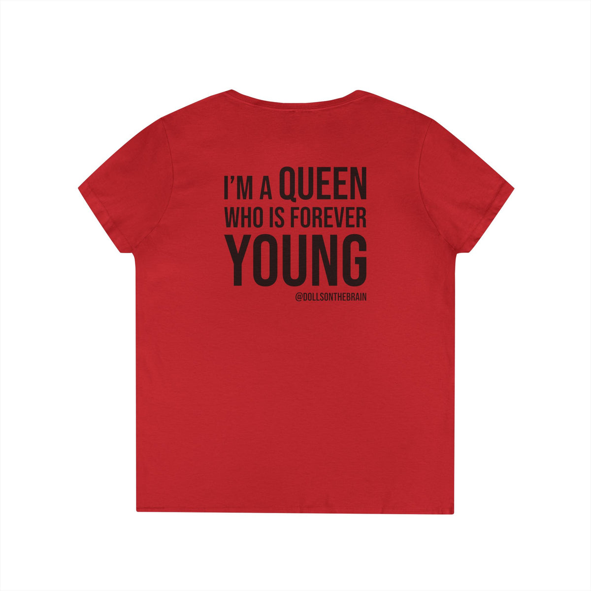 QUEENAGER V-Neck Tee