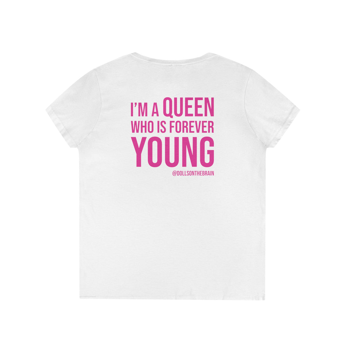 QUEENAGER V-Neck Tee