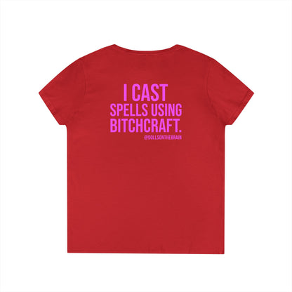 BITCHcraft V-Neck Tee