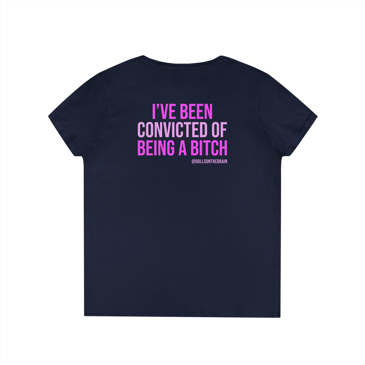ConBITCHtion V-Neck Tee