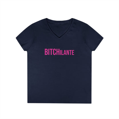BITCHilante V-Neck Tee