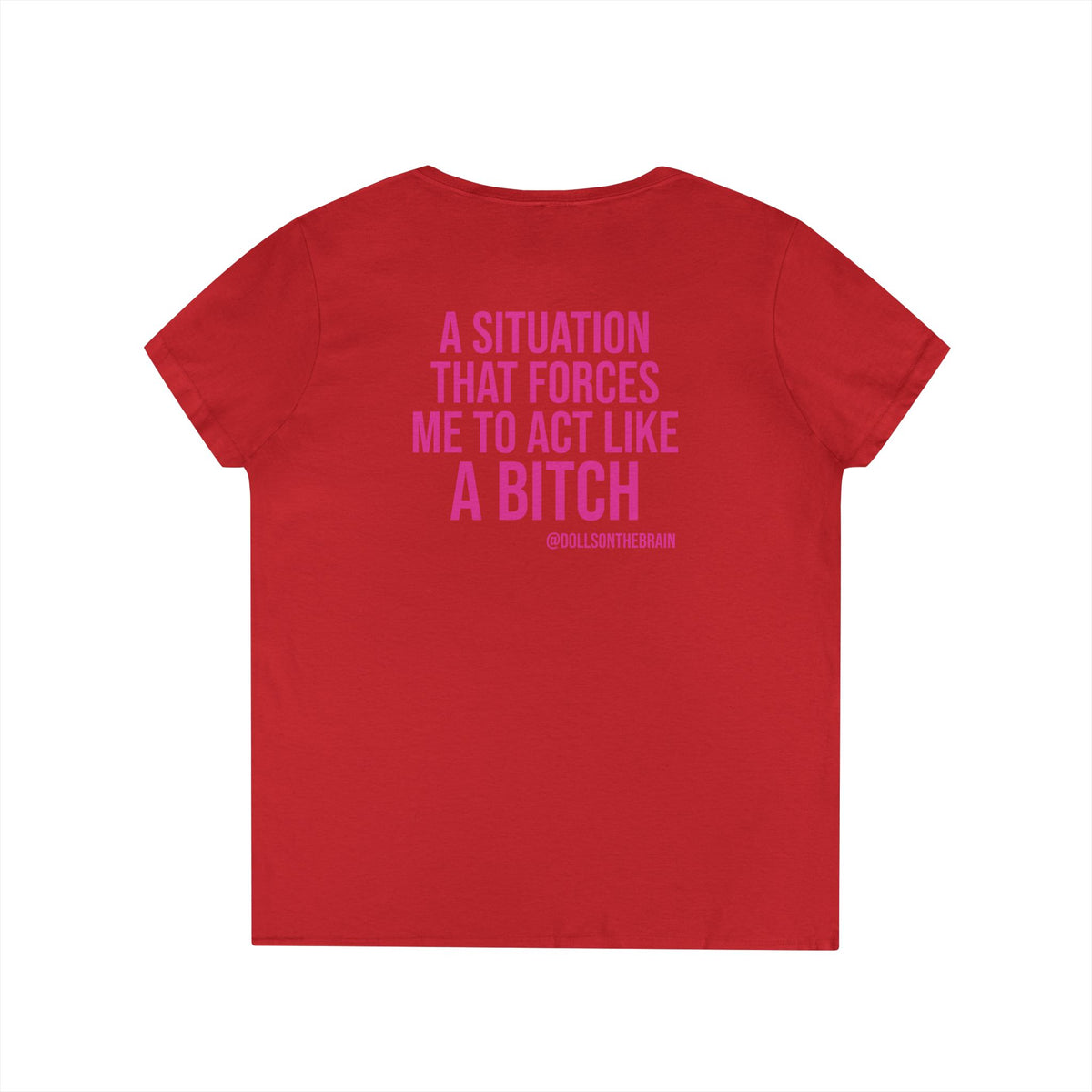 BITCHuation V-Neck Tee