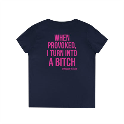 BITCHpolar Disorder V-Neck Tee