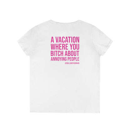 AirBITCHnBITCH V-Neck Tee