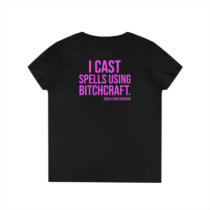 BITCHcraft V-Neck Tee