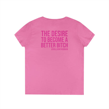 AmBITCHous V-Neck Tee