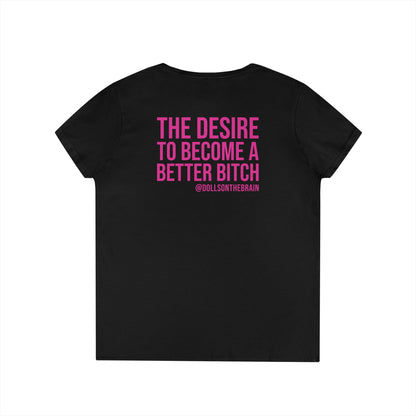 AmBITCHous V-Neck Tee