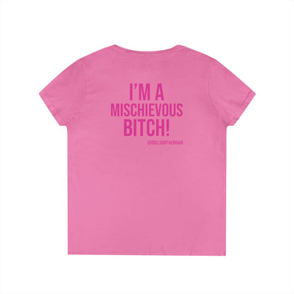 BITCHievous V-Neck Tee