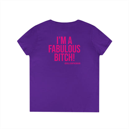 FaBITCHulous V-Neck Tee