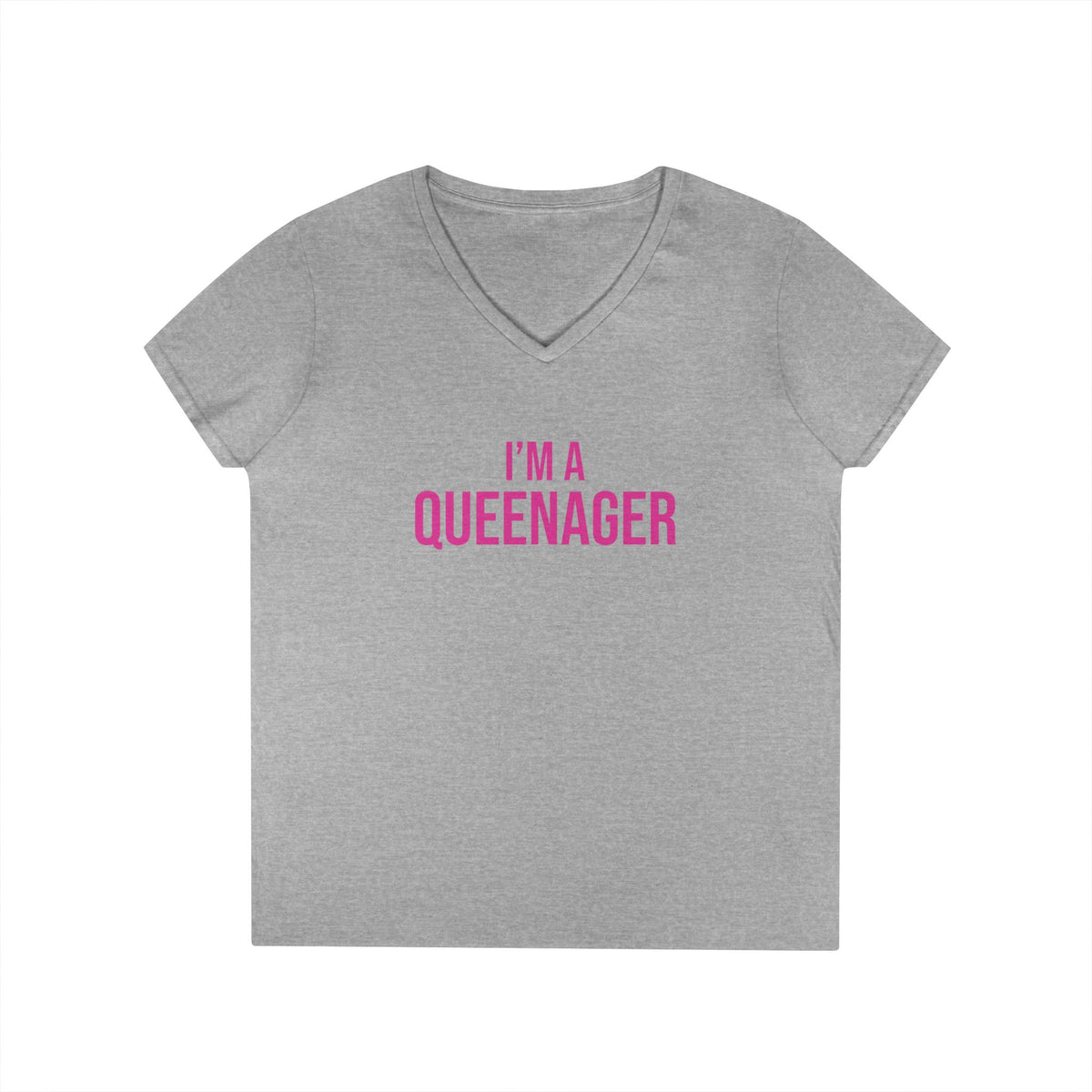 QUEENAGER V-Neck Tee