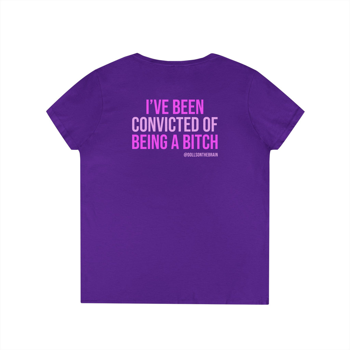 ConBITCHtion V-Neck Tee