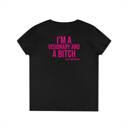BITCHionary  V-Neck Tee