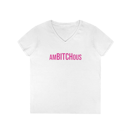 AmBITCHous V-Neck Tee