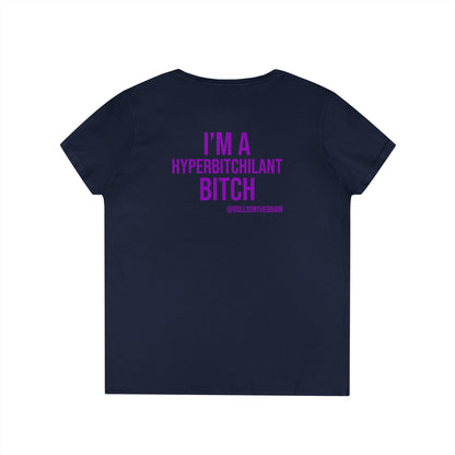 HyperBITCHilant V-Neck Tee