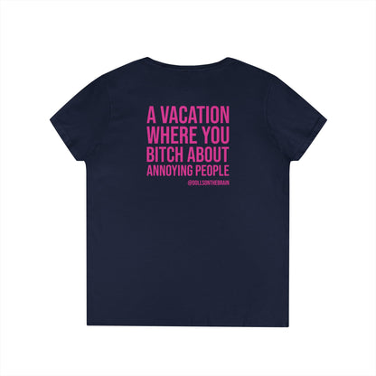 AirBITCHnBITCH V-Neck Tee