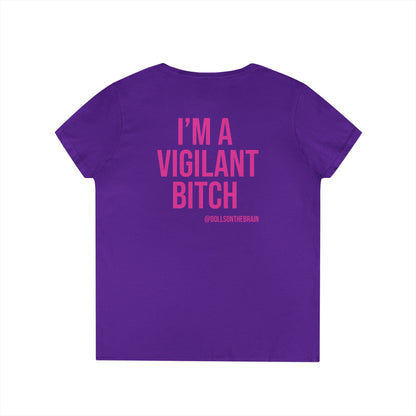 BITCHilante V-Neck Tee