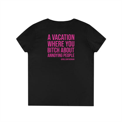 AirBITCHnBITCH V-Neck Tee