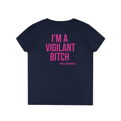 BITCHilante V-Neck Tee