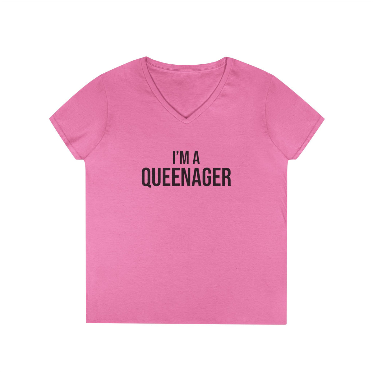 QUEENAGER V-Neck Tee