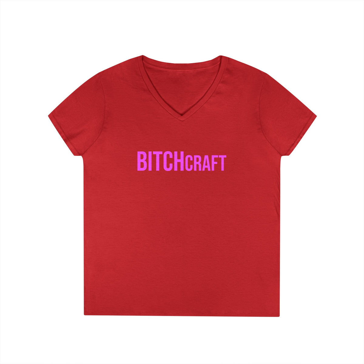 BITCHcraft V-Neck Tee