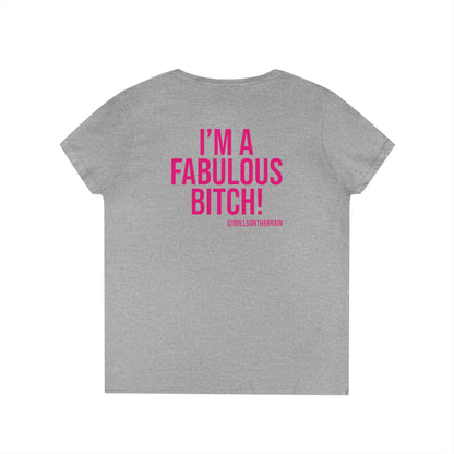 FaBITCHulous V-Neck Tee