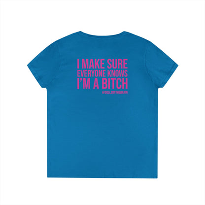 ExhiBITCHionist V-Neck Tee