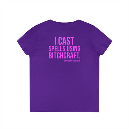 BITCHcraft V-Neck Tee