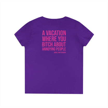AirBITCHnBITCH V-Neck Tee