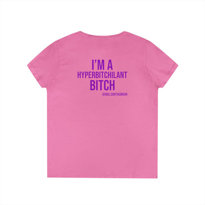 HyperBITCHilant V-Neck Tee