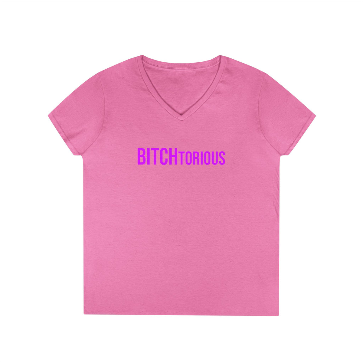 BITCHtorious V-Neck Tee