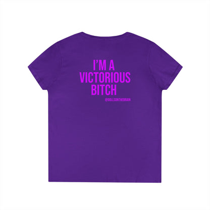 BITCHtorious V-Neck Tee
