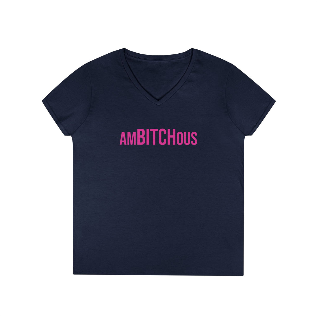 AmBITCHous V-Neck Tee