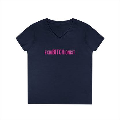 ExhiBITCHionist V-Neck Tee