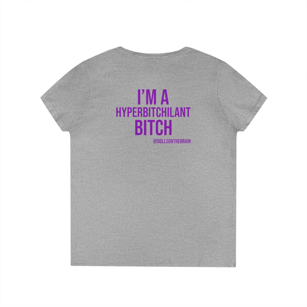 HyperBITCHilant V-Neck Tee