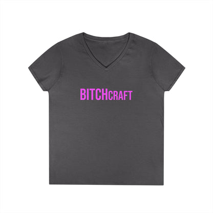 BITCHcraft V-Neck Tee