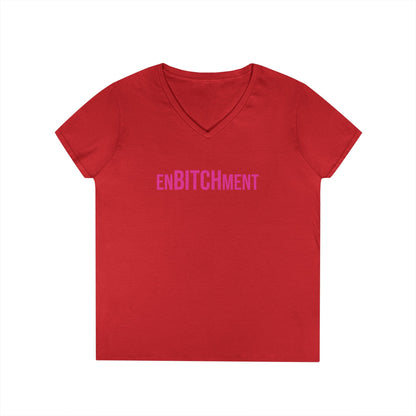 EnBITCHment V-Neck Tee