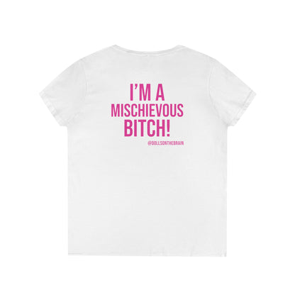 BITCHievous V-Neck Tee