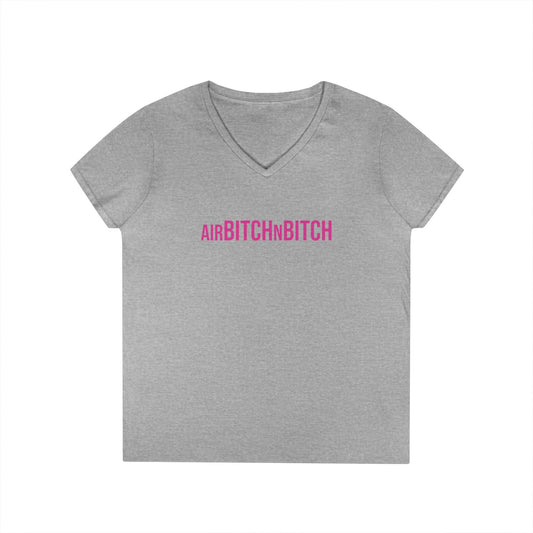 AirBITCHnBITCH V-Neck Tee