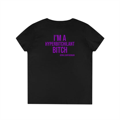 HyperBITCHilant V-Neck Tee